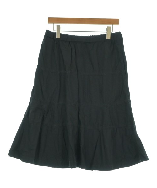 COMME des GARCONS(コムデギャルソン)ひざ丈スカート 紺 サイズ:S/2200637937016