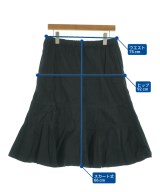 COMME des GARCONS（コムデギャルソン）ひざ丈スカート 紺 サイズ:S レディース/2200637937016