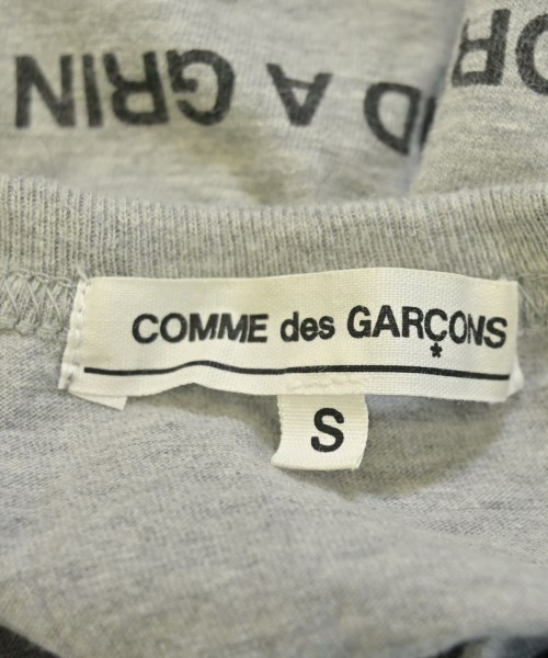 COMME des GARCONS（コムデギャルソン）Tシャツ・カットソー グレー サイズ:S レディース/2200647248010