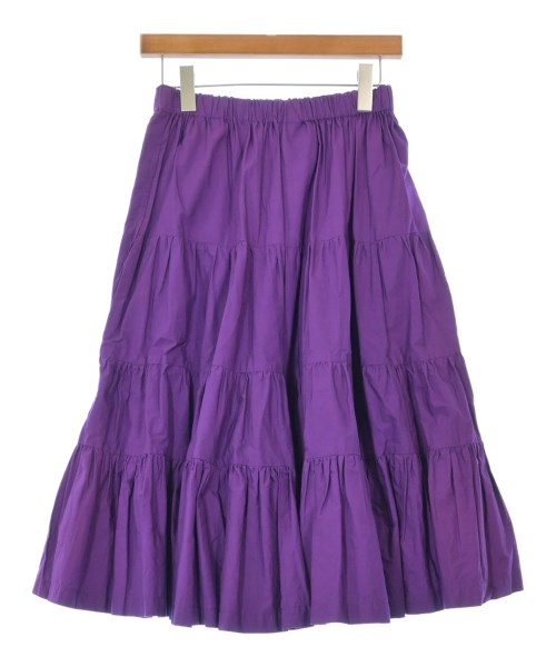 COMME des GARCONS（コムデギャルソン）ロング・マキシ丈スカート 紫 サイズ:M レディース/2200647399101