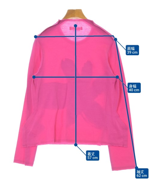 COMME des GARCONS（コムデギャルソン）Tシャツ・カットソー ピンク サイズ:S レディース/2200647399149