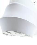 COMME des GARCONS（コムデギャルソン）スニーカー 白 サイズ:26cm レディース/2200647484173