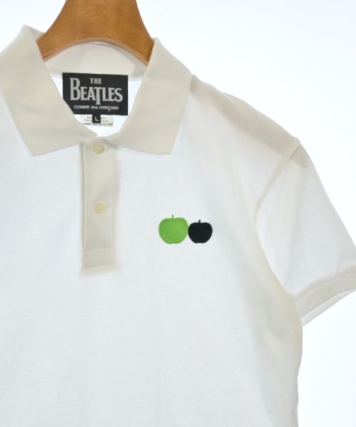 COMME des GARCONS（コムデギャルソン）ポロシャツ 白 サイズ:L メンズ/2200647992098