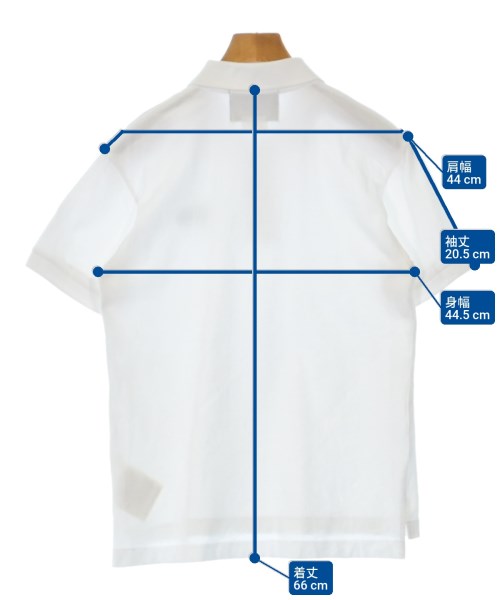 COMME des GARCONS（コムデギャルソン）ポロシャツ 白 サイズ:L メンズ/2200647992098