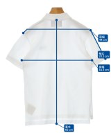 COMME des GARCONS（コムデギャルソン）ポロシャツ 白 サイズ:L メンズ/2200647992098