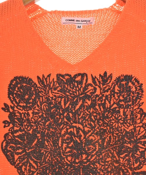 COMME des GARCONS（コムデギャルソン）ニット・セーター オレンジ サイズ:M レディース/2200649030088