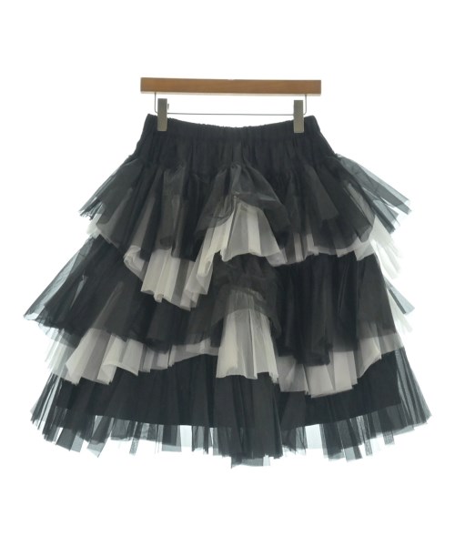 COMME des GARCONS（コムデギャルソン）ひざ丈スカート 黒 サイズ:XS レディース/2200639773056