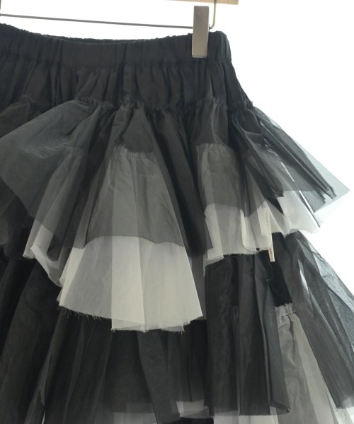 COMME des GARCONS（コムデギャルソン）ひざ丈スカート 黒 サイズ:XS レディース/2200639773056