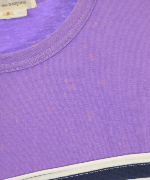 COMME des GARCONS（コムデギャルソン）Tシャツ・カットソー 紫 サイズ:S レディース/2200649463138