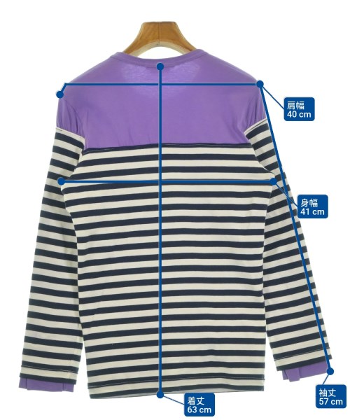 COMME des GARCONS（コムデギャルソン）Tシャツ・カットソー 紫 サイズ:S レディース/2200649463138