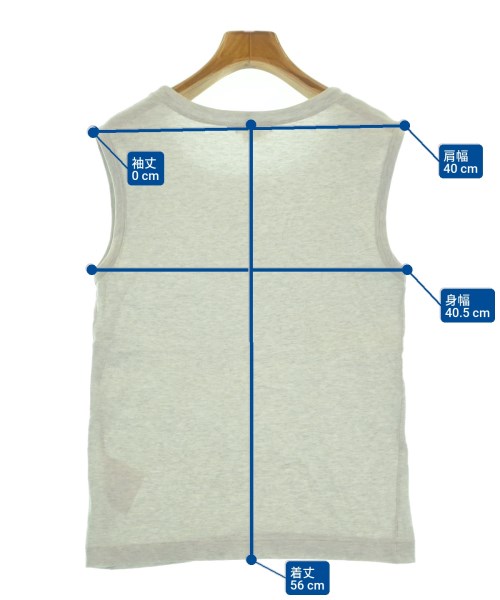 COMME des GARCONS（コムデギャルソン）タンクトップ グレー サイズ:M レディース/2200649536092