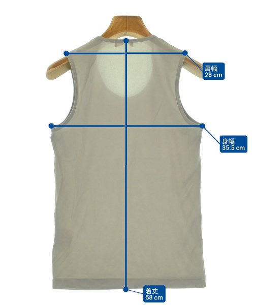 COMME des GARCONS（コムデギャルソン）タンクトップ グレー サイズ:-(XS位) レディース/2200649536191
