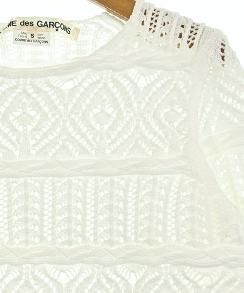 COMME des GARCONS（コムデギャルソン）ニット・セーター 白 サイズ:S レディース/2200649701032