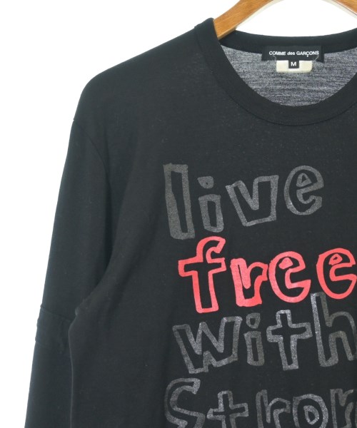 COMME des GARCONS（コムデギャルソン）Tシャツ・カットソー 黒 サイズ:M メンズ/2200649879441