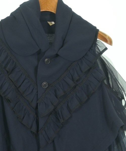 COMME des GARCONS（コムデギャルソン）ブラウス 紺 サイズ:S レディース/2200650127043