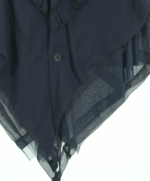 COMME des GARCONS（コムデギャルソン）ブラウス 紺 サイズ:S レディース/2200650127043