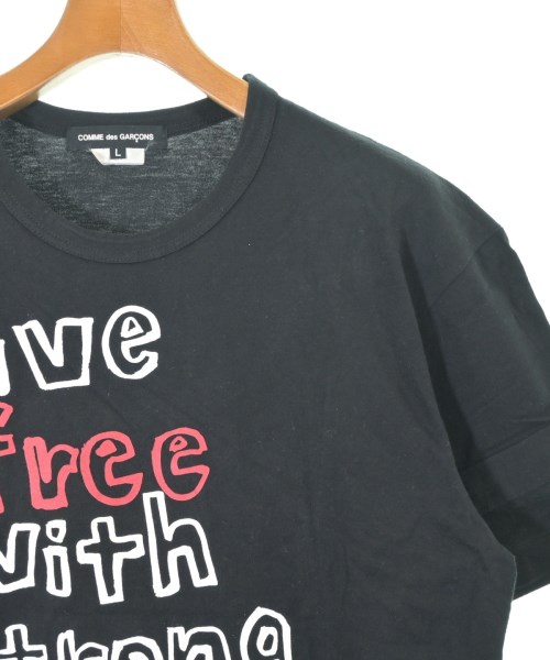 COMME des GARCONS（コムデギャルソン）Tシャツ・カットソー 黒 サイズ:L メンズ/2200650341180
