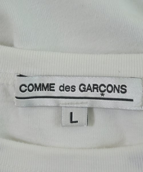 COMME des GARCONS（コムデギャルソン）Tシャツ・カットソー 白 サイズ:L メンズ/2200651489218
