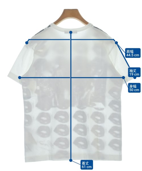 COMME des GARCONS（コムデギャルソン）Tシャツ・カットソー 白 サイズ:L メンズ/2200651489218