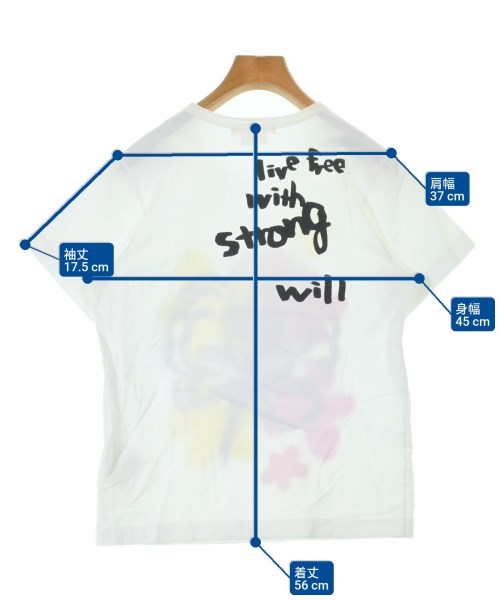 COMME des GARCONS（コムデギャルソン）Tシャツ・カットソー 白 サイズ:S レディース/2200651629010