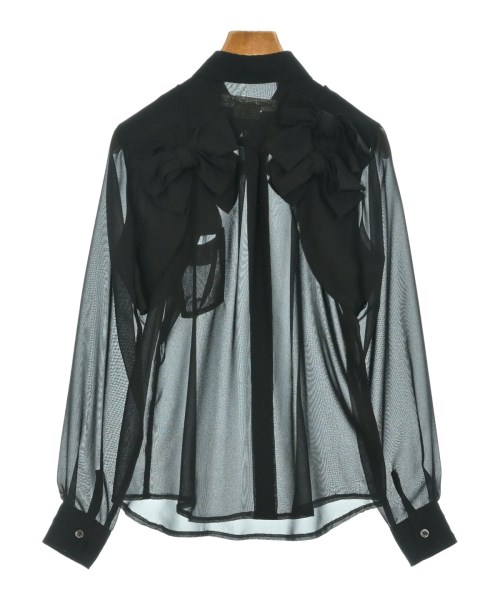 COMME des GARCONS（コムデギャルソン）カジュアルシャツ 黒 サイズ:XS レディース/2200651721011