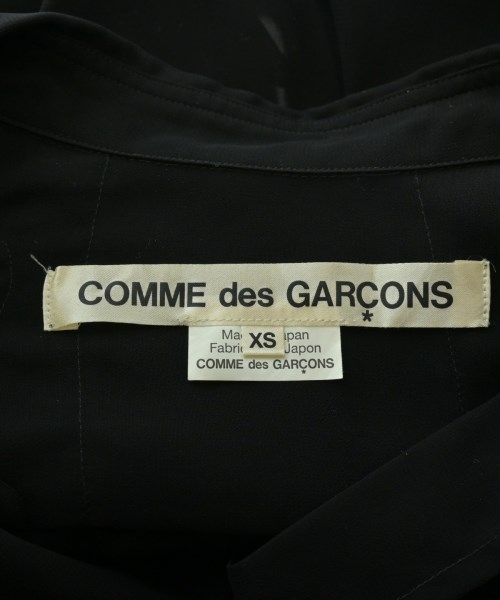 COMME des GARCONS（コムデギャルソン）カジュアルシャツ 黒 サイズ:XS レディース/2200651721011