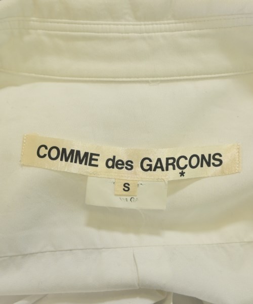COMME des GARCONS（コムデギャルソン）ブラウス 白 サイズ:S レディース/2200652507034