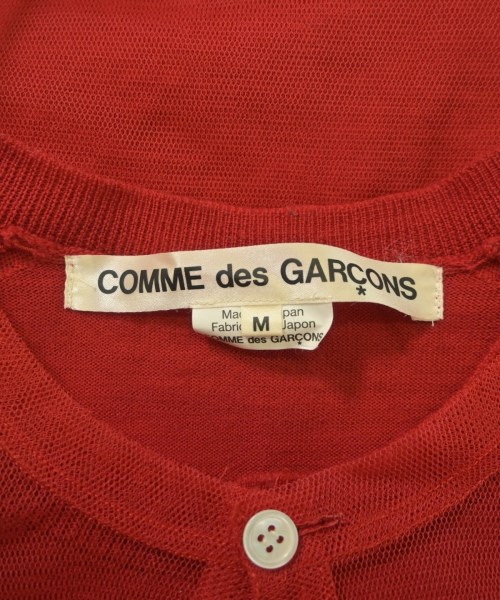 COMME des GARCONS（コムデギャルソン）カーディガン 赤 サイズ:M レディース/2200653389011