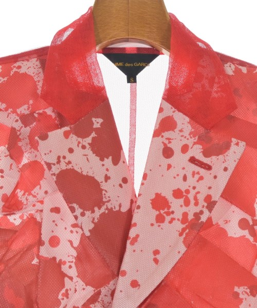 COMME des GARCONS（コムデギャルソン）カジュアルジャケット 赤 サイズ:S レディース/2200653421025