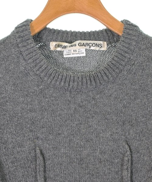 COMME des GARCONS（コムデギャルソン）ニット・セーター グレー サイズ:XS レディース/2200653434018