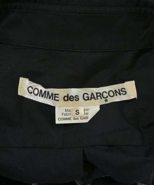 COMME des GARCONS（コムデギャルソン）カジュアルシャツ 黒 サイズ:S レディース/2200653543062