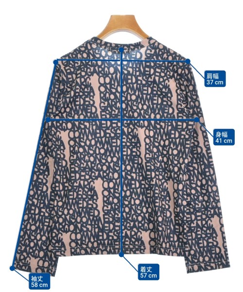 COMME des GARCONS（コムデギャルソン）Tシャツ・カットソー ピンク サイズ:XS レディース/2200653574073
