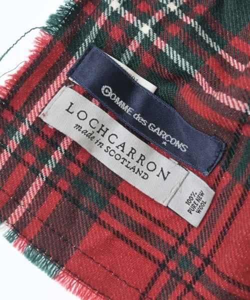 COMME des GARCONS（コムデギャルソン）マフラー 赤 サイズ:- レディース/2200653669021