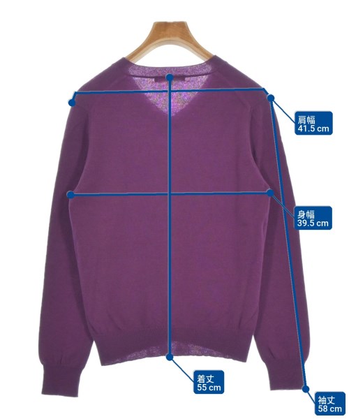 COMME des GARCONS（コムデギャルソン）ニット・セーター 紫 サイズ:M レディース/2200645662047