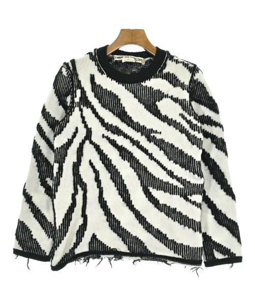 COMME des GARCONS(コムデギャルソン)ニット・セーター 白 サイズ:XS/2200654056066