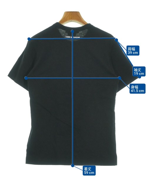 COMME des GARCONS（コムデギャルソン）Tシャツ・カットソー 黒 サイズ:S レディース/2200654216026