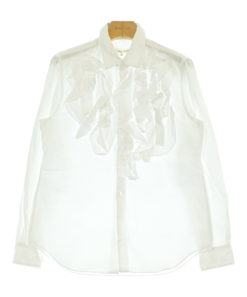 COMME des GARCONS（コムデギャルソン）カジュアルシャツ 白 サイズ:M