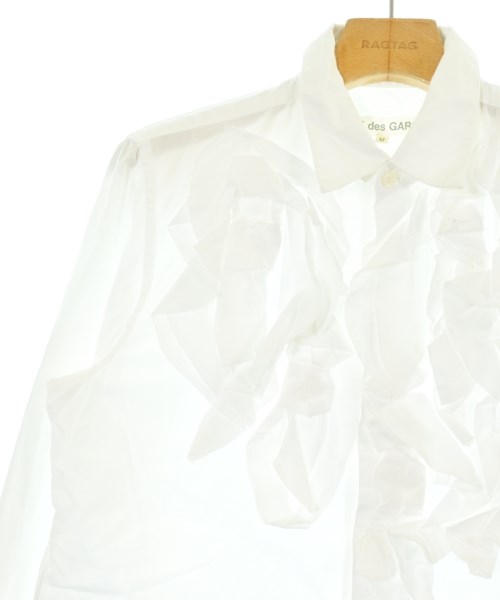 COMME des GARCONS（コムデギャルソン）カジュアルシャツ 白 サイズ:M レディース/2200647309025