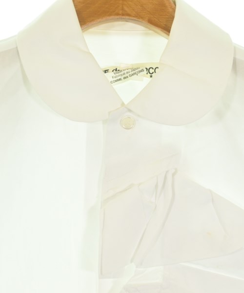 COMME des GARCONS（コムデギャルソン）ブラウス 白 サイズ:XS レディース/2200653747071