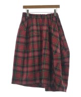 COMME des GARCONS（コムデギャルソン）ひざ丈スカート 赤 サイズ:XS レディース/2200654310021