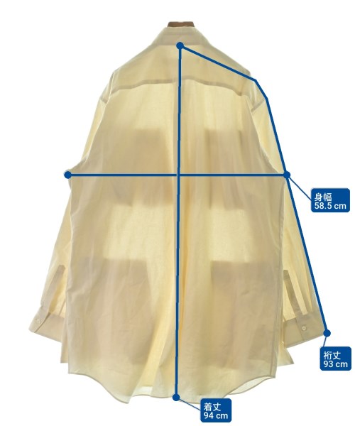 COMME des GARCONS（コムデギャルソン）カジュアルシャツ 白 サイズ:M レディース/2200702253041