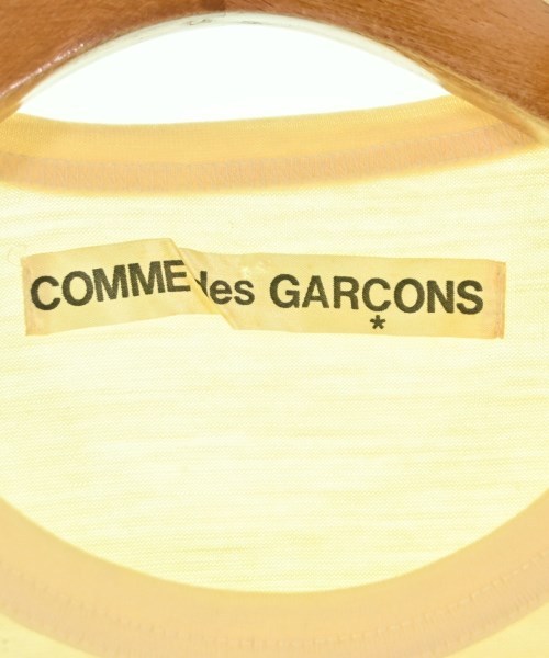 COMME des GARCONS（コムデギャルソン）Tシャツ・カットソー 黄 サイズ:-(M位) レディース/2200702147746
