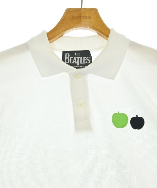 COMME des GARCONS（コムデギャルソン）ポロシャツ 白 サイズ:M メンズ/2200702732096