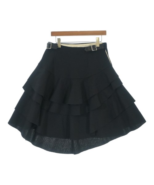 COMME des GARCONS（コムデギャルソン）ひざ丈スカート 黒 サイズ:SS レディース/2200702908187