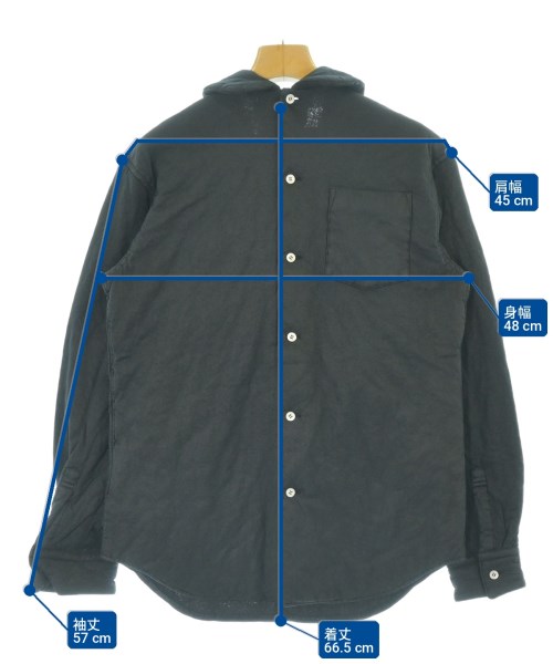 COMME des GARCONS（コムデギャルソン）カジュアルシャツ 黒 サイズ:S レディース/2200703605030