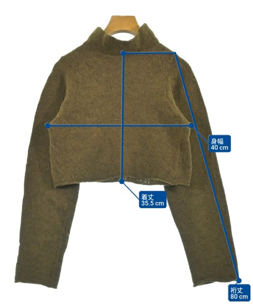 COMME des GARCONS（コムデギャルソン）ニット・セーター カーキ サイズ:-(M位) レディース/2200703592149