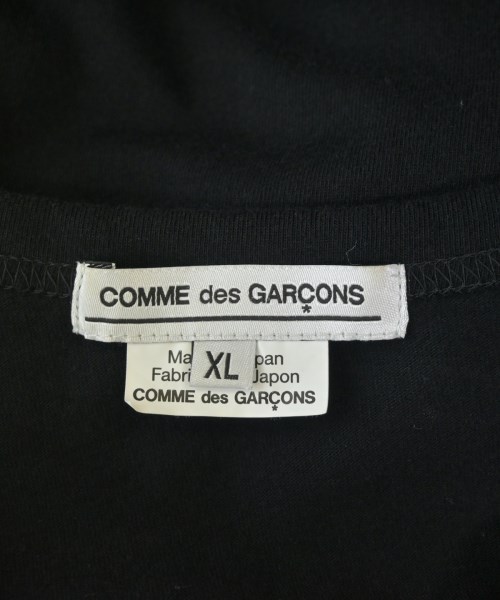 COMME des GARCONS（コムデギャルソン）Tシャツ・カットソー 黒 サイズ:XL メンズ/2200703825100