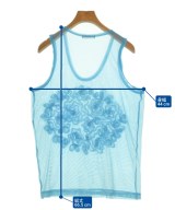 COMME des GARCONS（コムデギャルソン）ノースリーブ 青 サイズ:-(L位) レディース/2200702814037