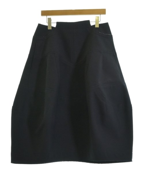 COMME des GARCONS(コムデギャルソン)ロング・マキシ丈スカート 紺 サイズ:M/2200704401037