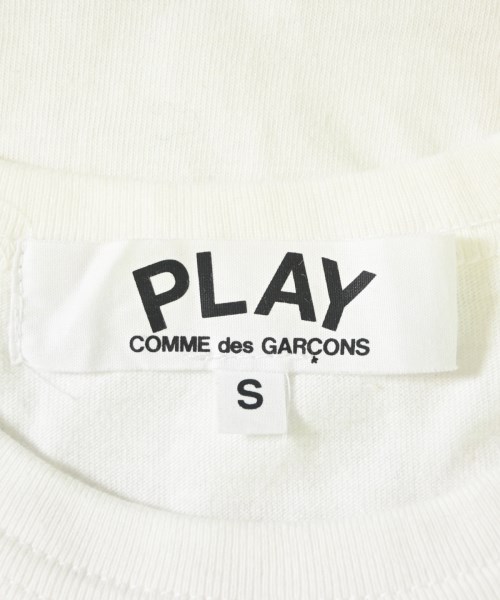 PLAY COMME des GARCONS（プレイコムデギャルソン）Tシャツ・カットソー 白 サイズ:S レディース/2200702483028